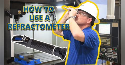 how to use hand held refractometer|how to measure coolant concentration.